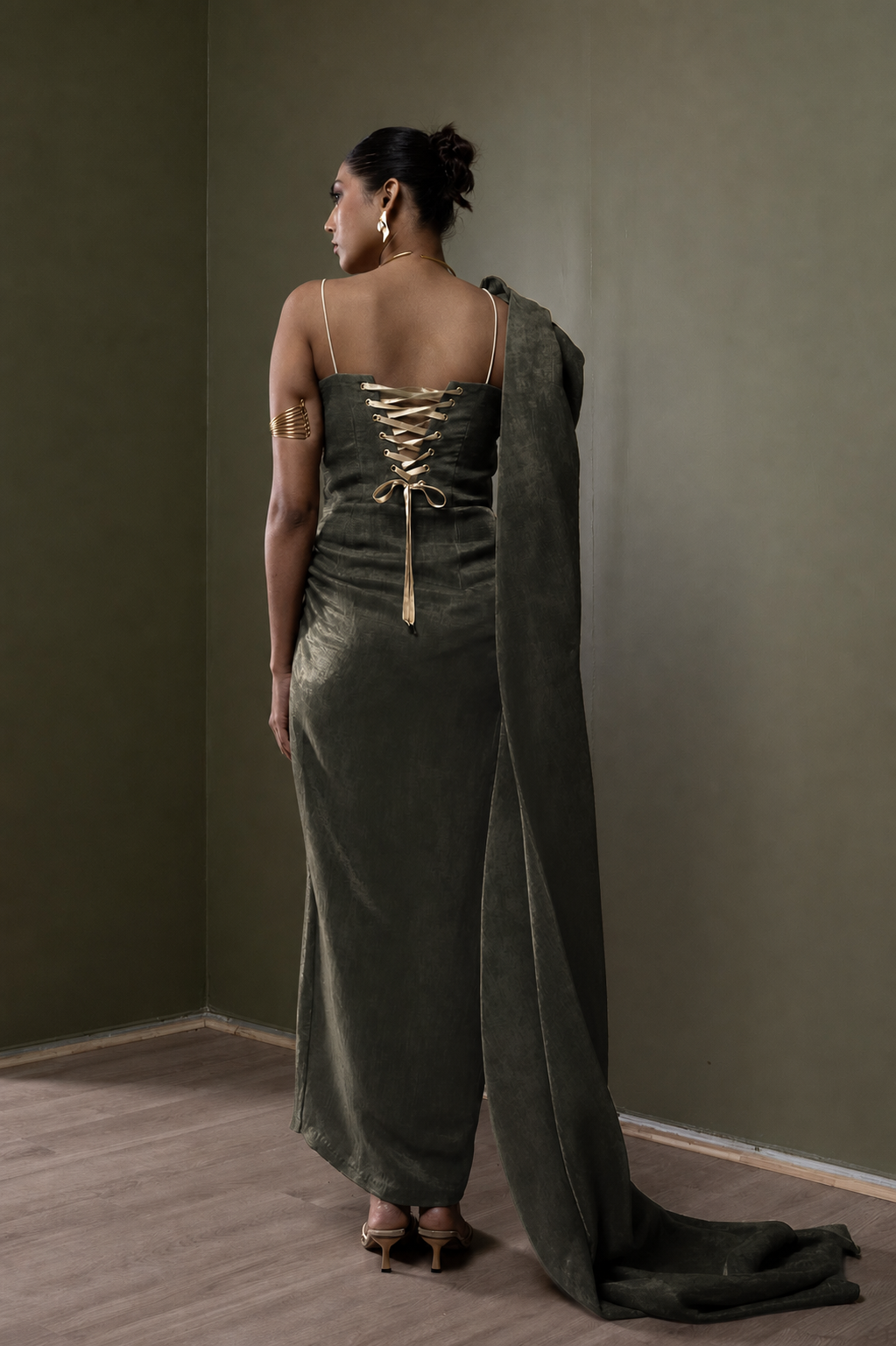 Own the Aura - Olive view 3