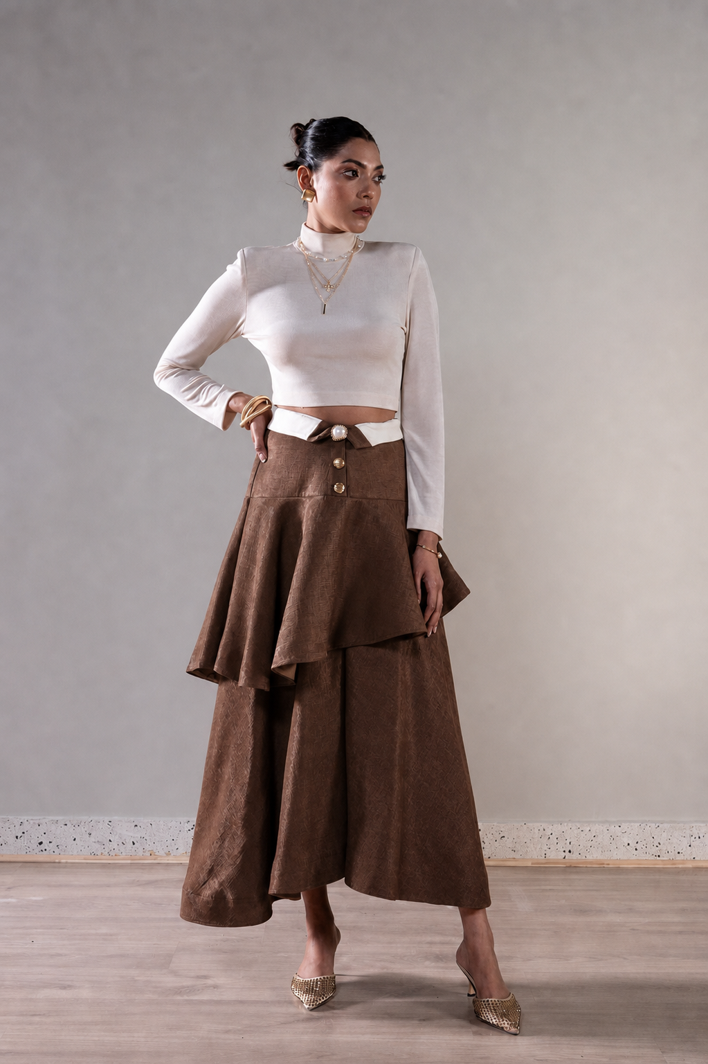 Dual Drama - Copper Brown view 1