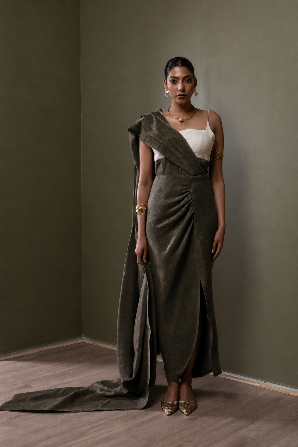 Own the Aura - Olive view 1